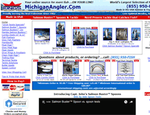 Tablet Screenshot of michiganangler.com
